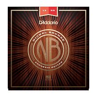 D'ADDARIO NB1356 Nickel Bronze Acoustic, Medium, 13-56