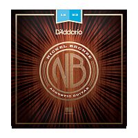 D'ADDARIO NB1253 Nickel Bronze Acoustic, Extra Light, 12-53